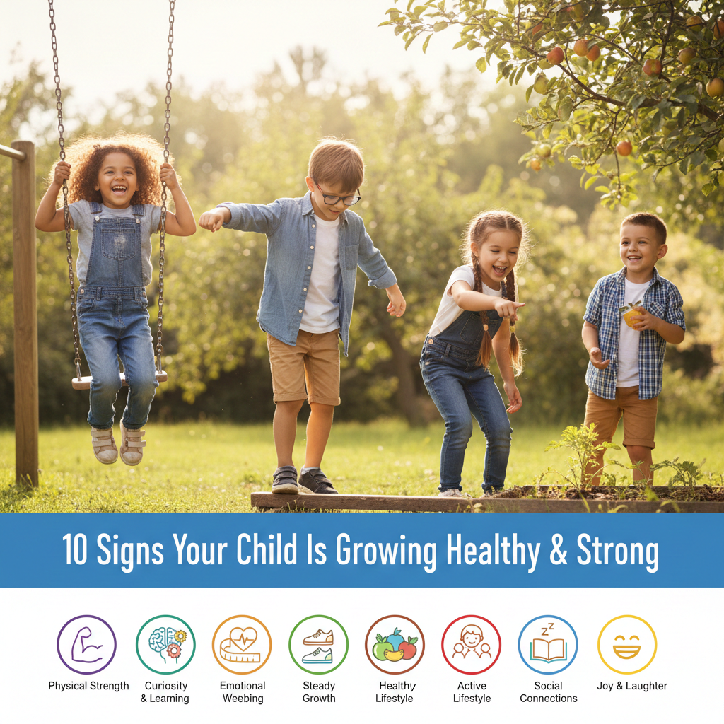 10 Signs Your Child Is Growing Healthy & Strong